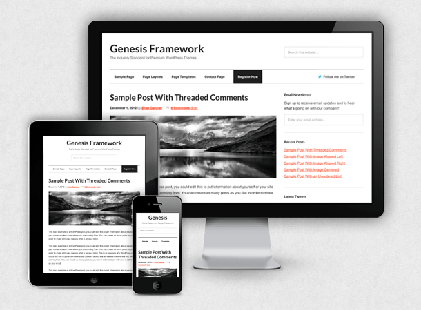 Genesis Framework is the best SEO framework for WordPress