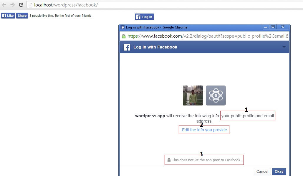 Integrate Facebook Login For A Website