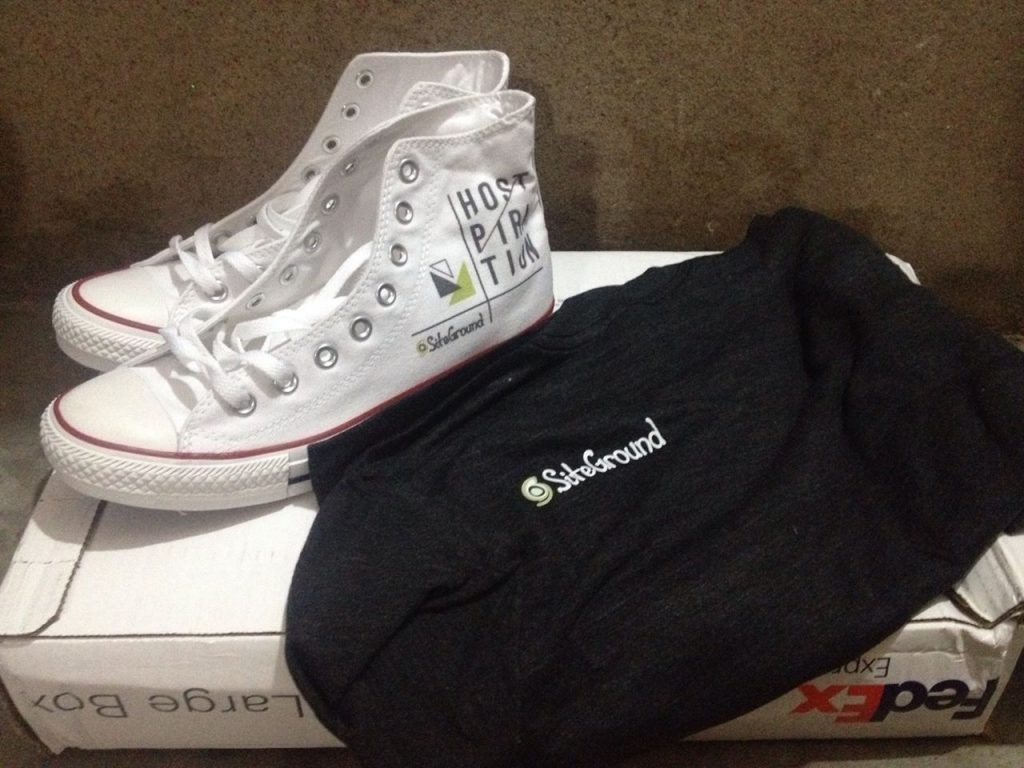 siteground-swag-shoes-tshirt