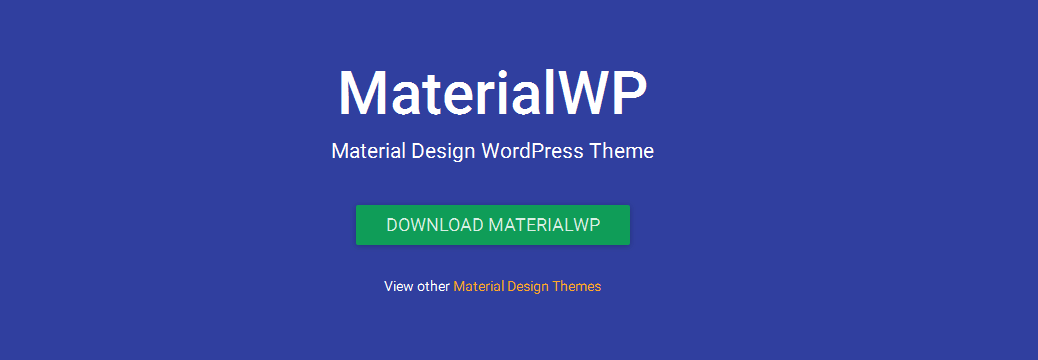5 Free and Premium Material Design WordPress Themes, Material Design WordPress themes