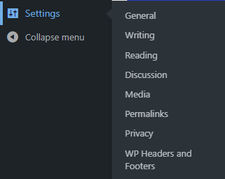 General Settings