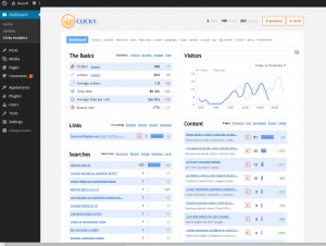 Clicky Analytics Plugin for WordPress, best google analytics plugin for wordpress website