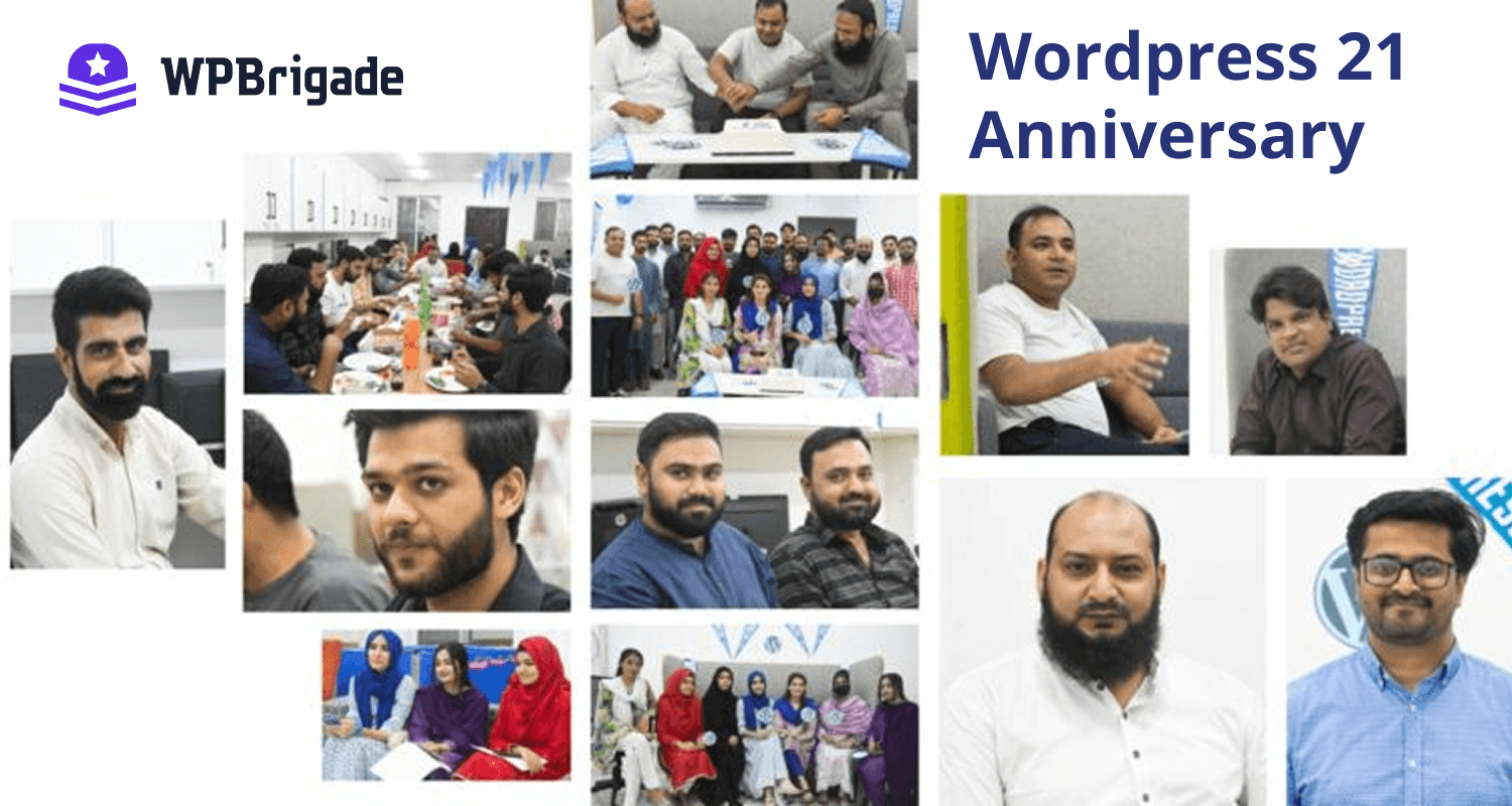Celebrating 21 Years of WordPress with WPBrigade
