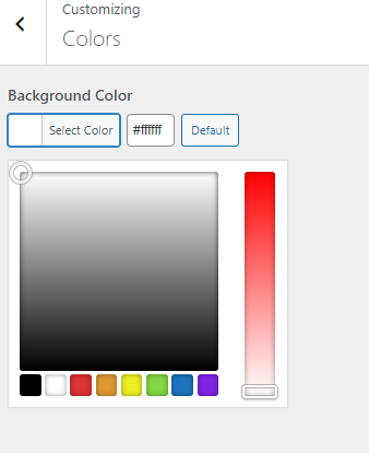 colors screen