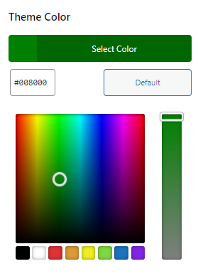 Theme Color Picker