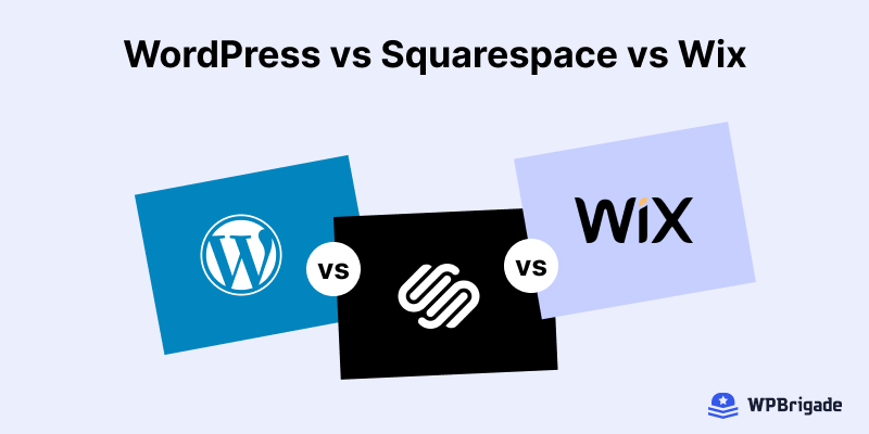 WordPress vs Squarespace vs Wix
