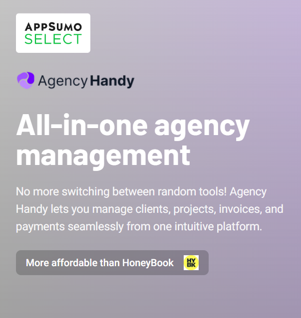 agency handy cover image