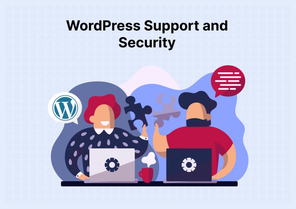 wordpress support and security