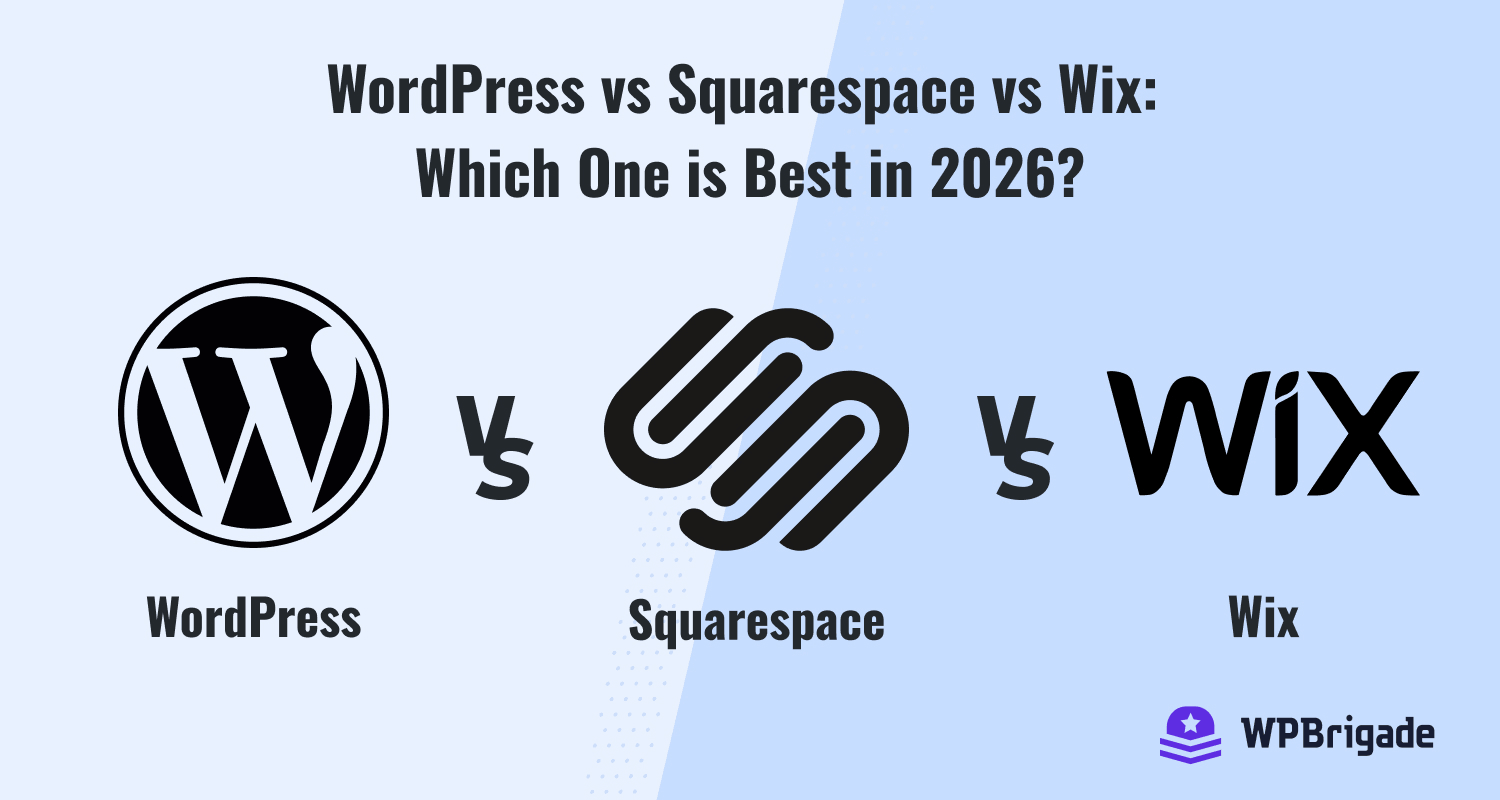 WordPress vs squarespace vs wix: which one is best