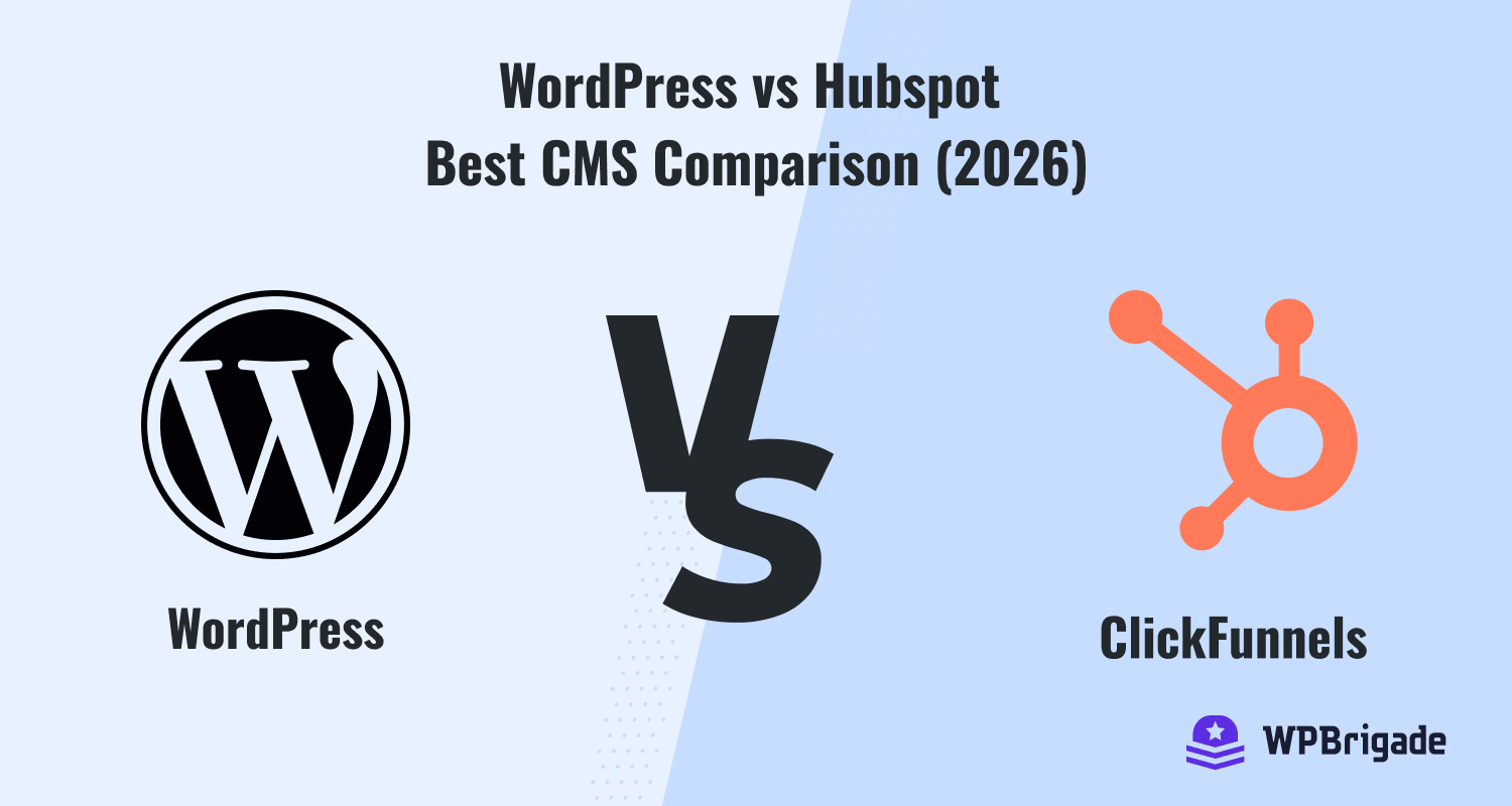 WordPress vs Hubspot: Best CMS Comparison (2026)