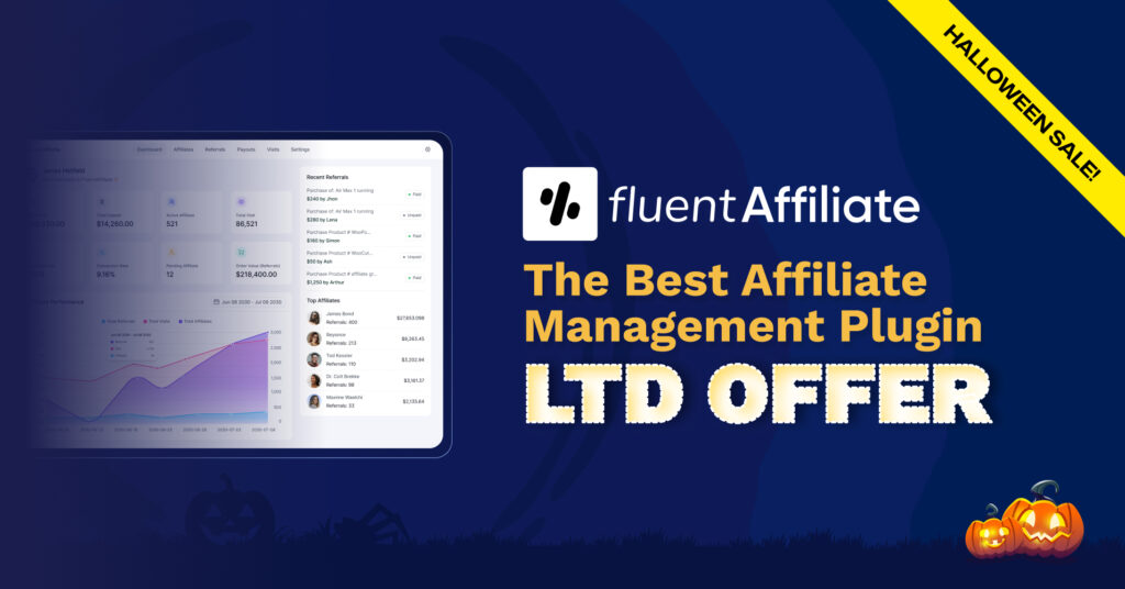 Fluent Affliate discount banner