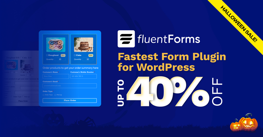 fluent forms banner