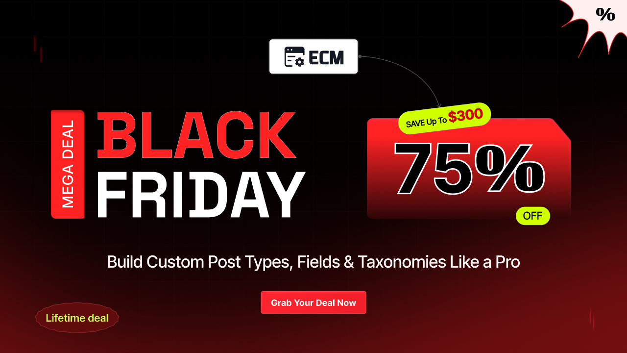 ECM Black Friday Deals Banner
