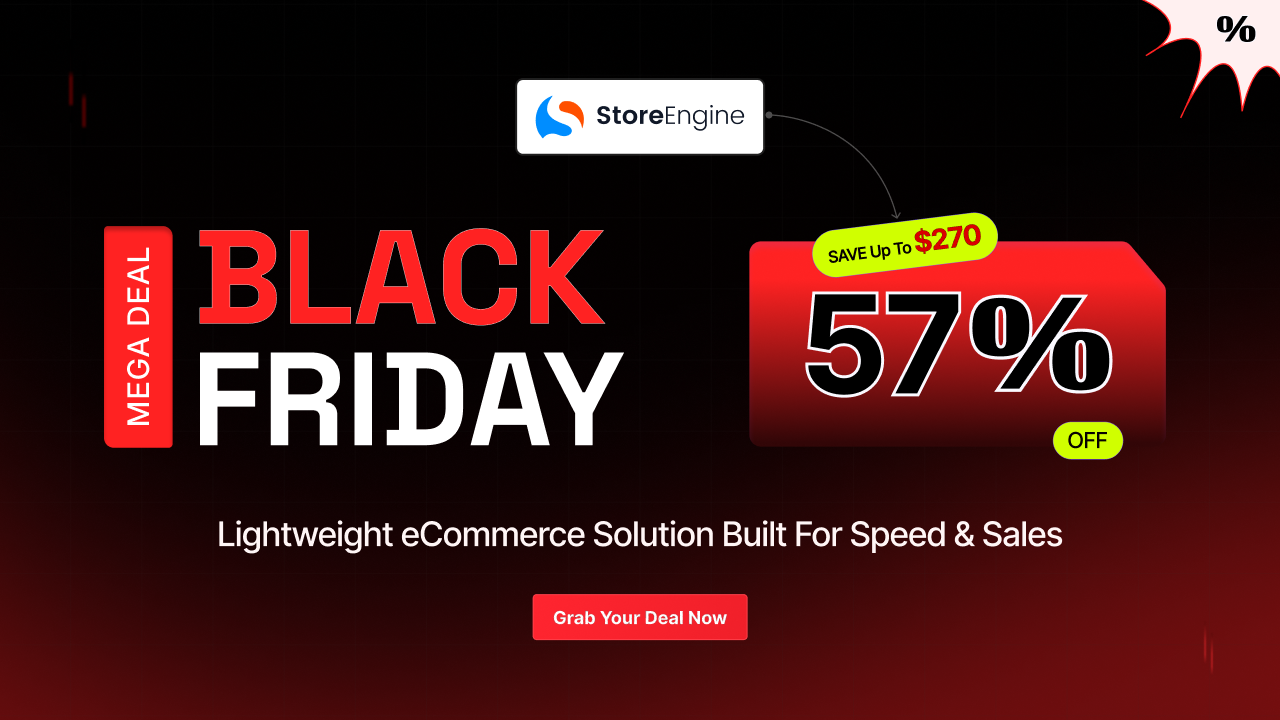 StoreEngine Black Friday Deals Banner