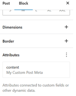 Attributes Update - WordPress 6.7