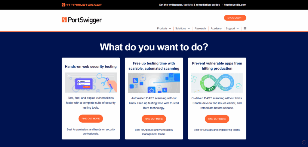 Burp suite tool for wordpress penetration testing