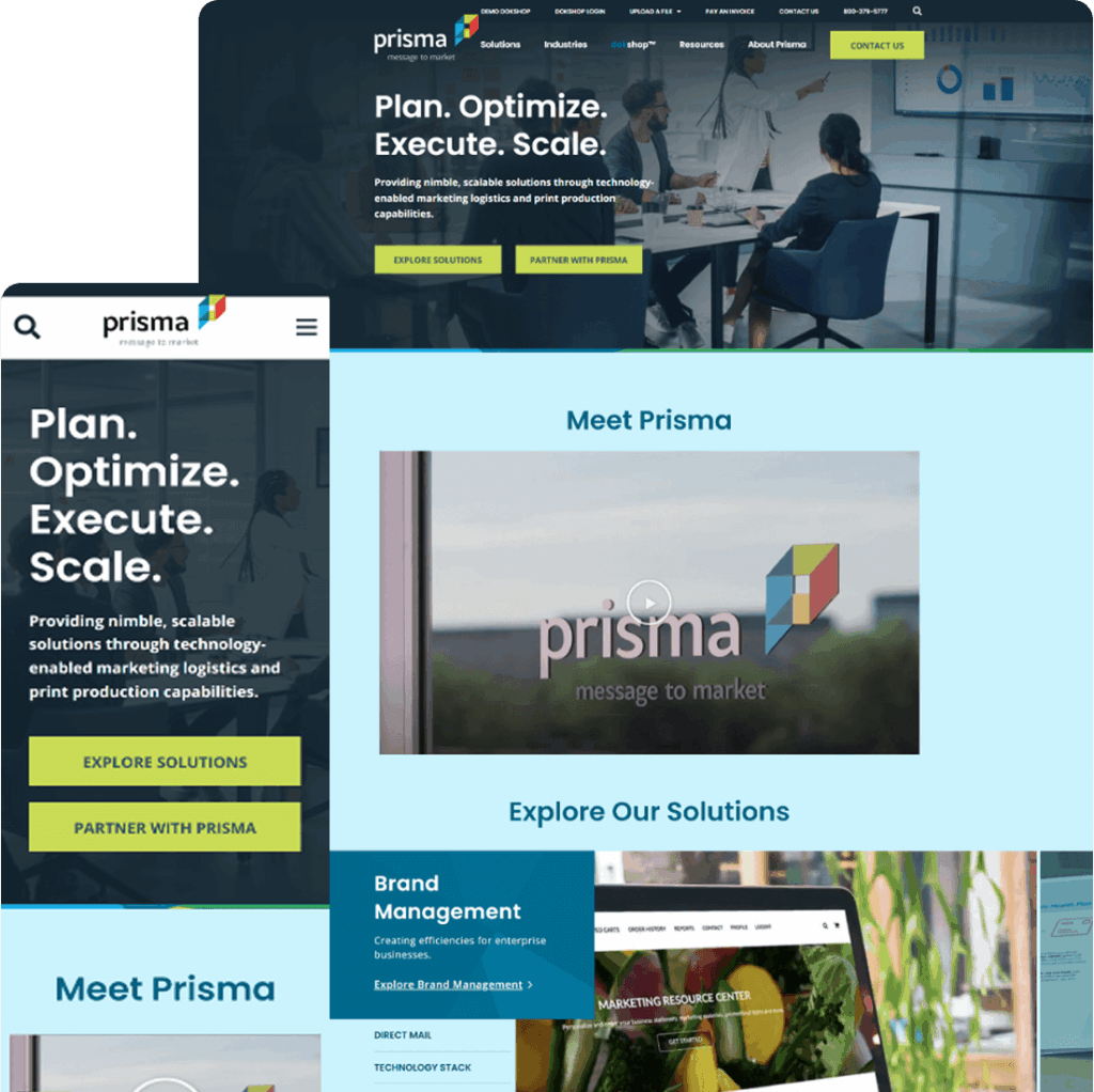 prisma-landing-page-views