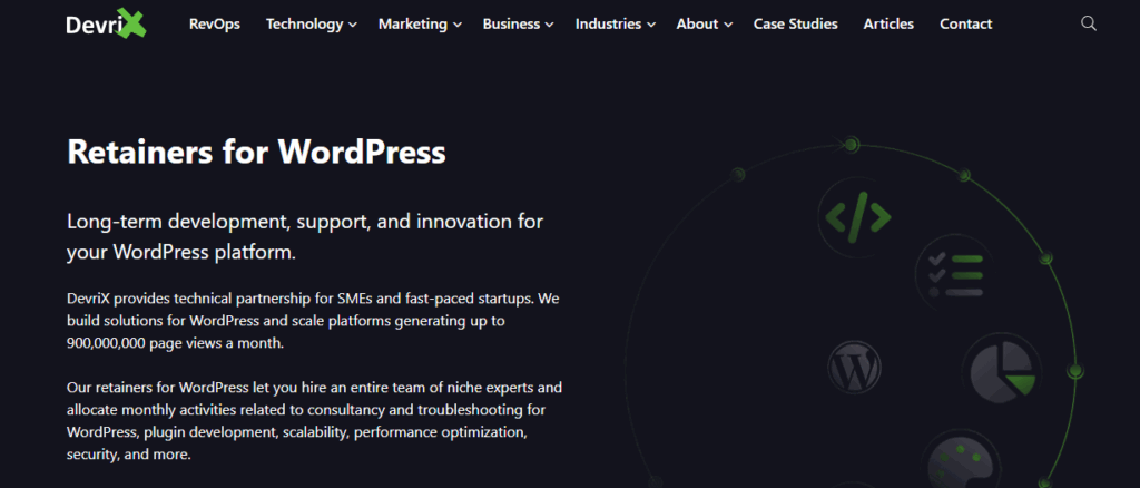 DevriX  Long-Term WordPress Development