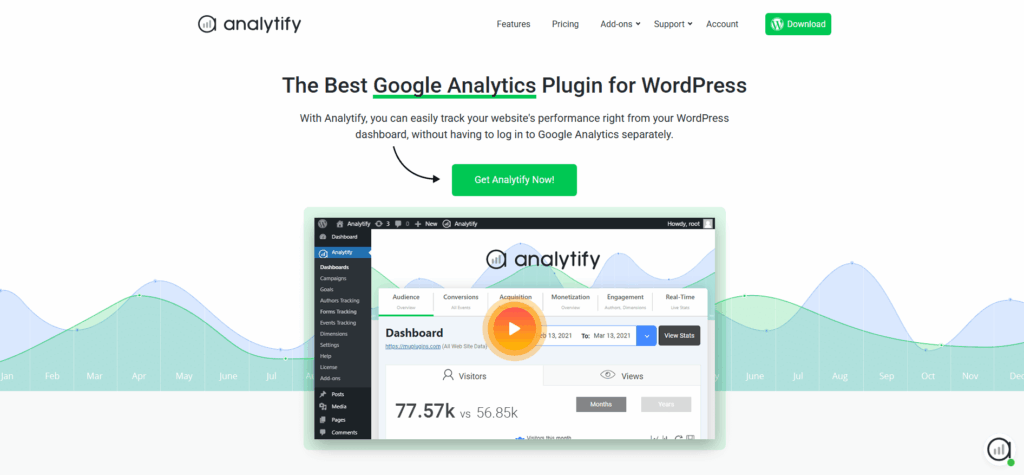 Analytify plugin for essential plugins for wordpress