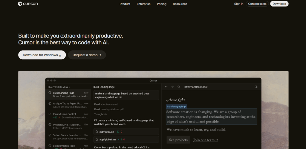 Download and install cursor ai for desktop