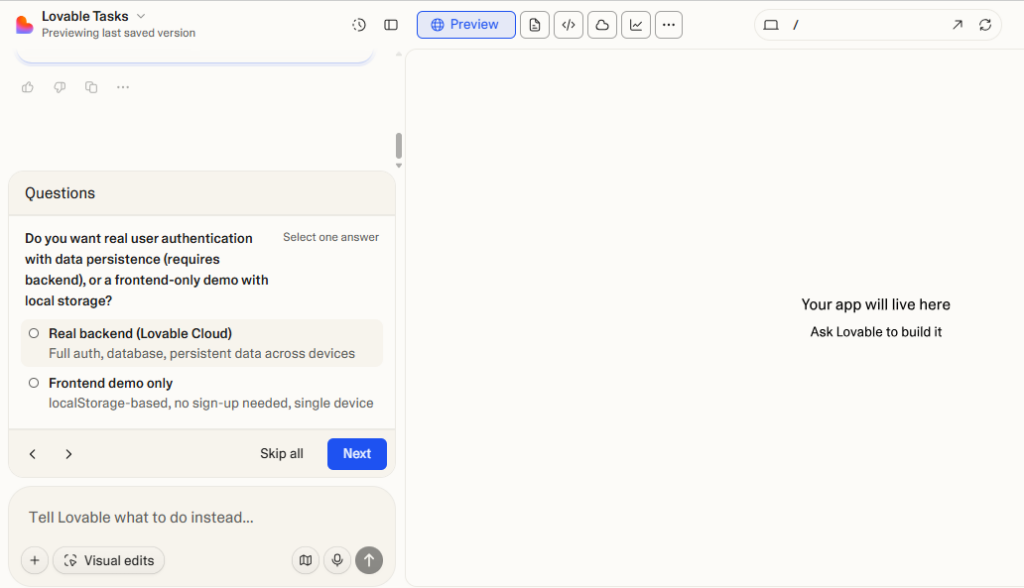 Instructions for App 