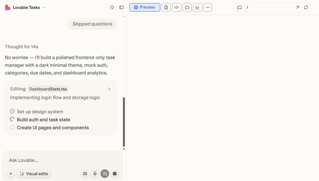 Lovable  App Development 