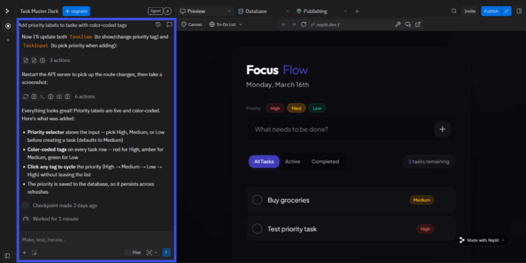 Run and test your code using replit ai