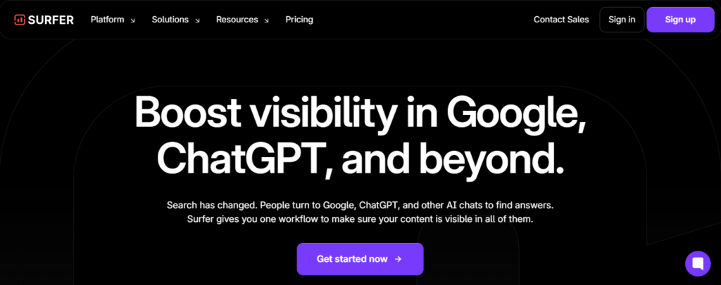 Surfer SEO – Best AI Tool for SEO