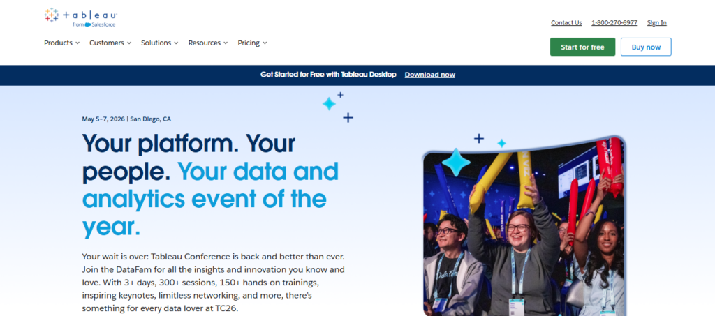 Tableau Best AI Tool for Data Analytics