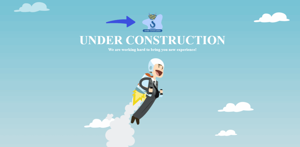 Uploaded logo on the frontend