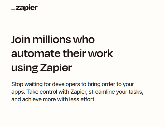 Zapier Best AI Automation Tool for Business