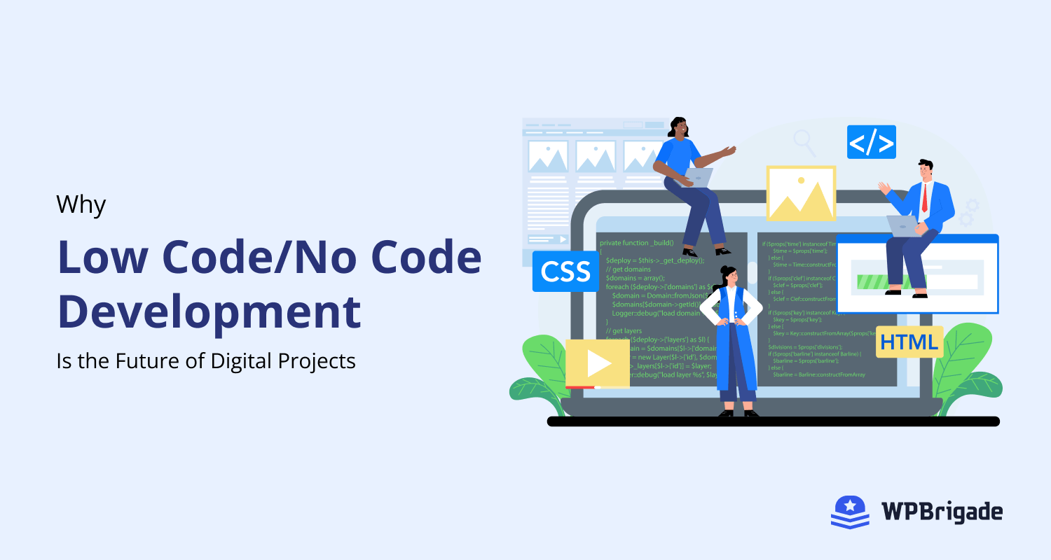 Why low code no code development is the future of digital projects