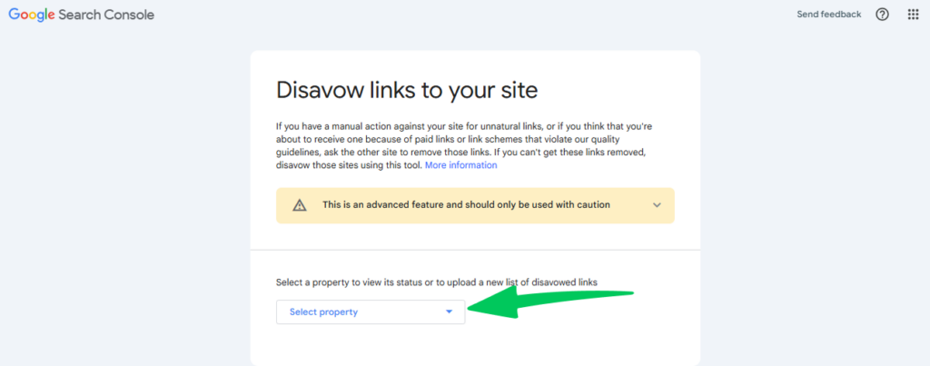 Google Disavow Tool