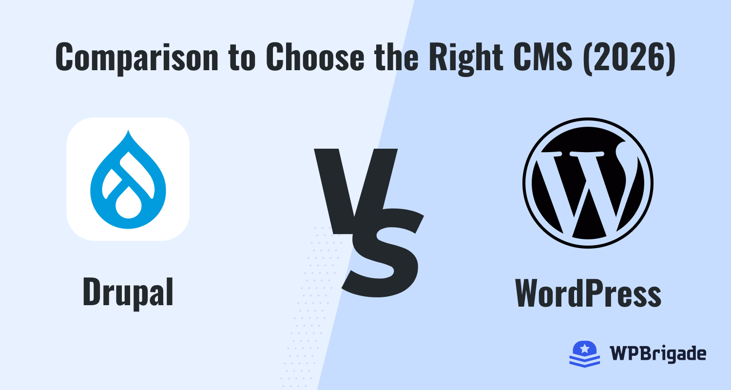Drupal Vs Wordpress